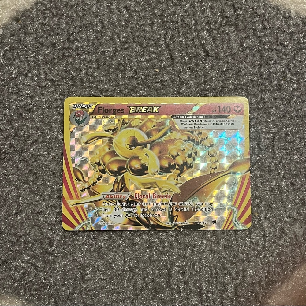 Florges break pokemon card